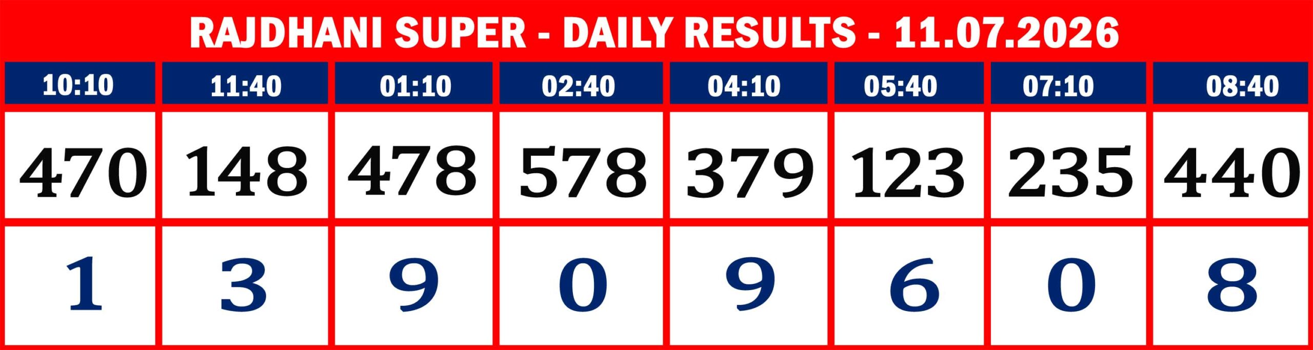 RAJDHANI RESULTS-11.07.26-08