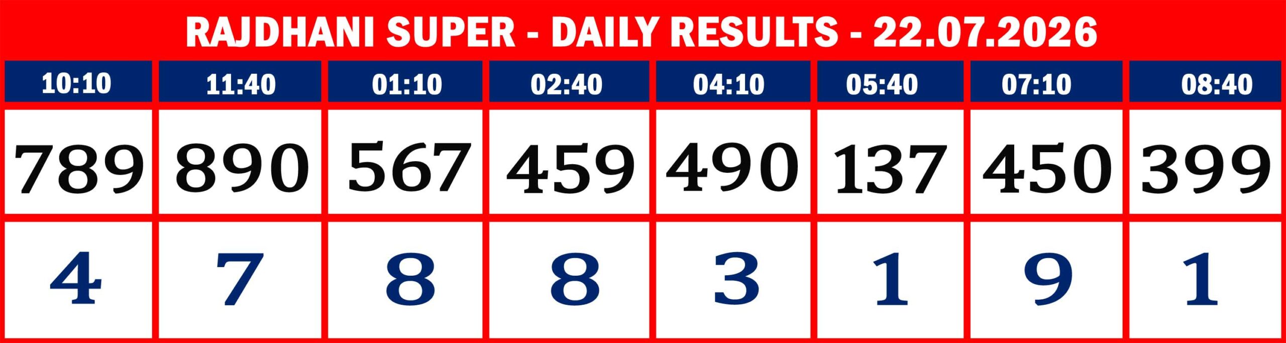 RAJDHANI RESULTS-22.07.26-11