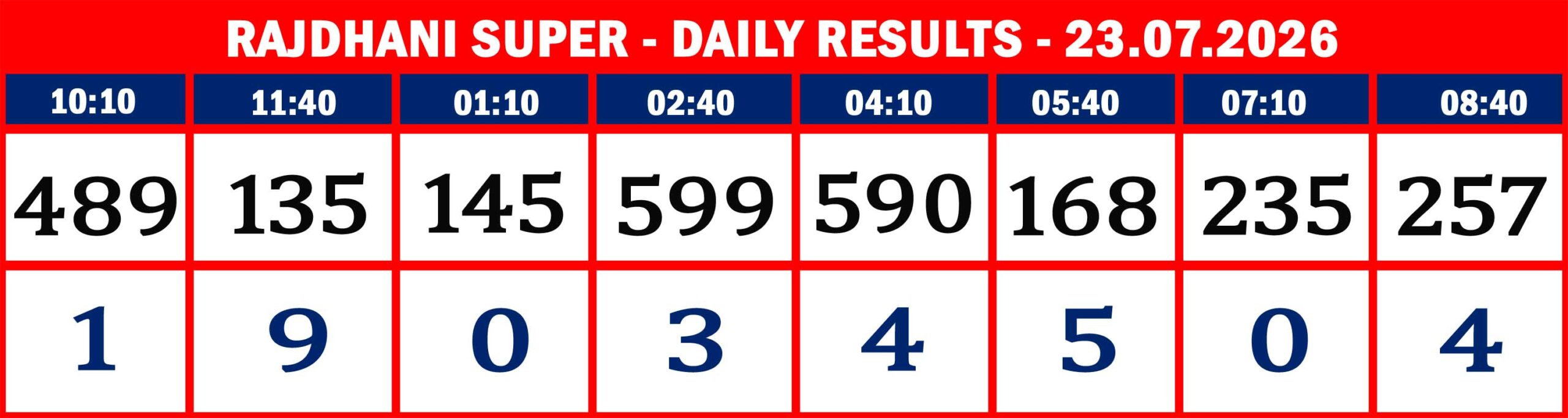 RAJDHANI RESULTS-24.07.26-07